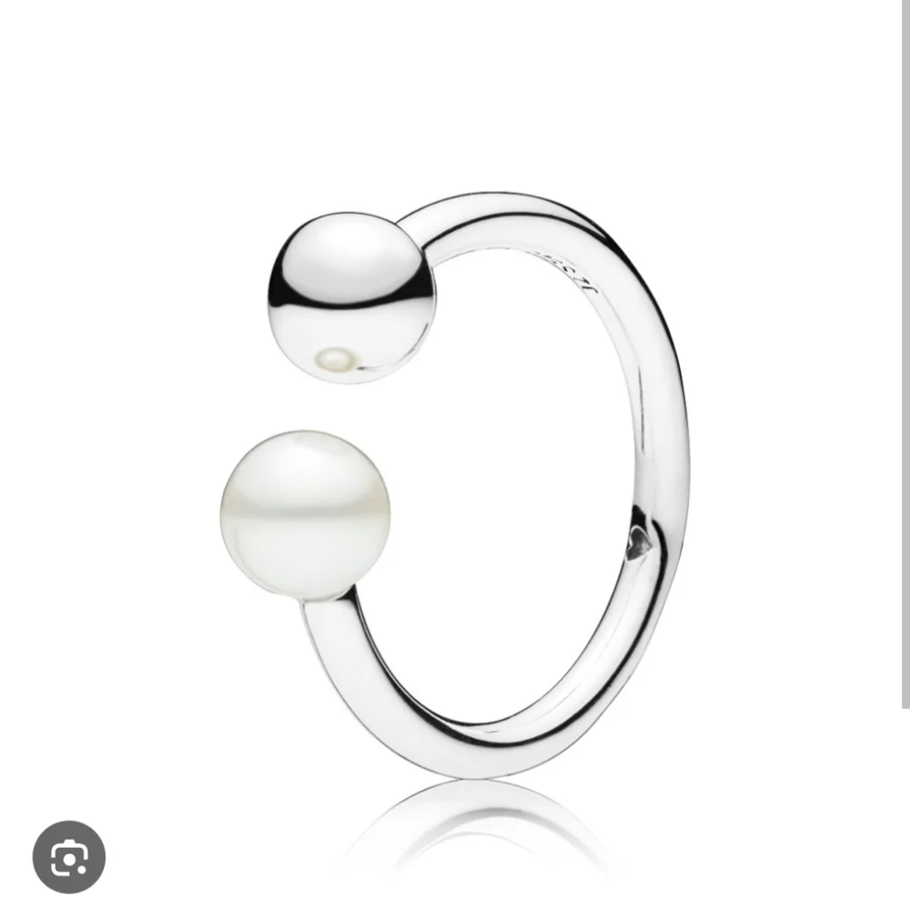 Pandora Freshwater Pearl Cultured Open Ring - Picture 1 of 3